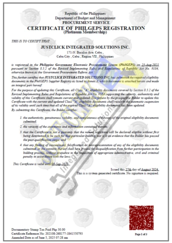 Registration Document 1